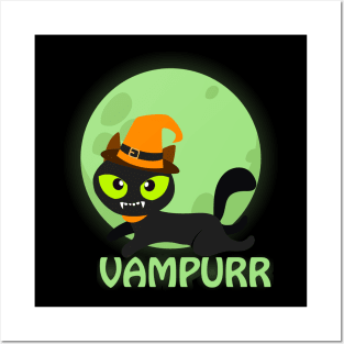 Fun Vampurr Kitten Owner Gift Gift Posters and Art